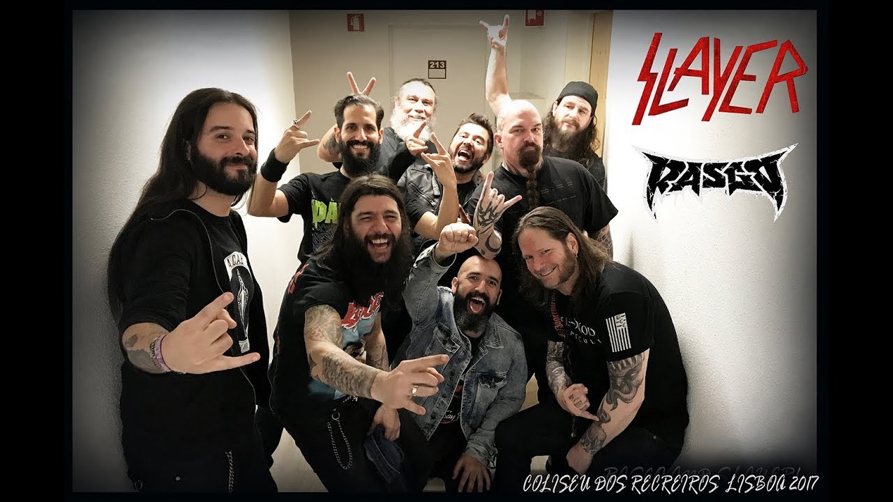 RASGO / SLAYER -COLISEU DOS RECREIOS-LISBOA 2017