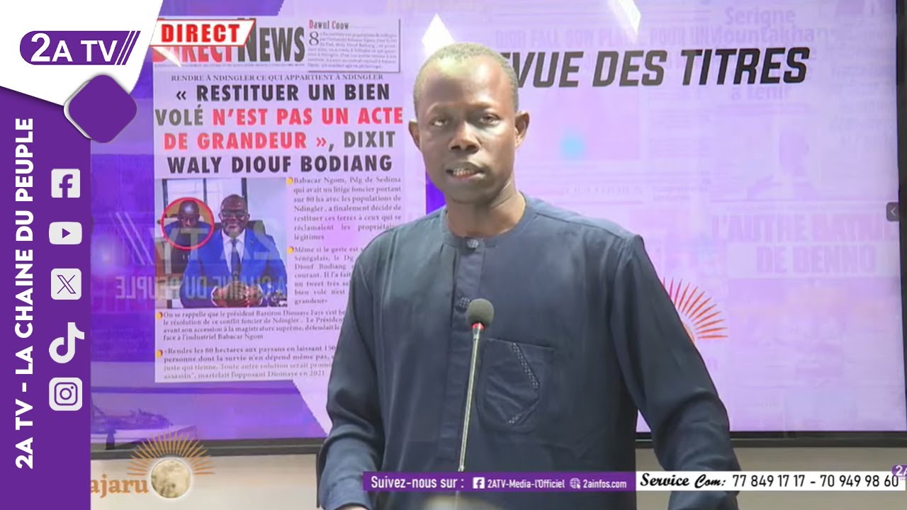 Revue des Titres du Samedi 31 Janvier 2026
