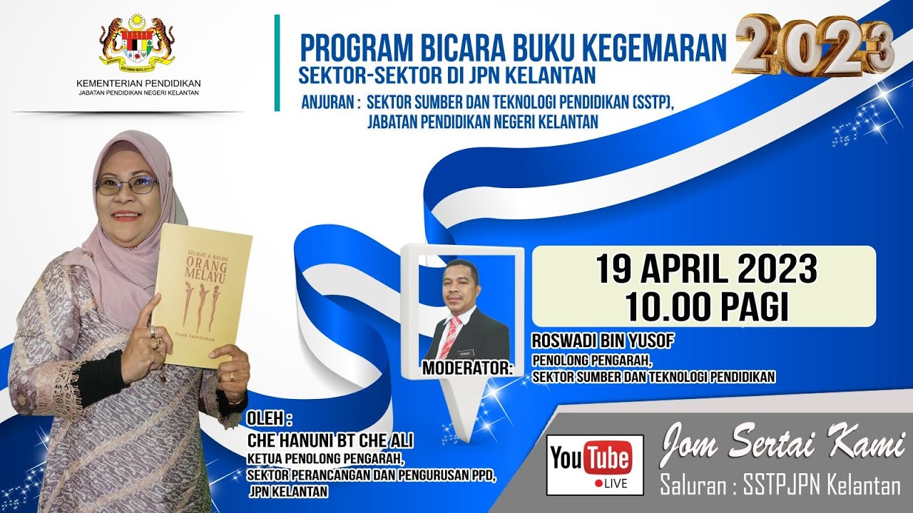 Bicara Buku Kegemaran JPN Kelantan (Ep.1)