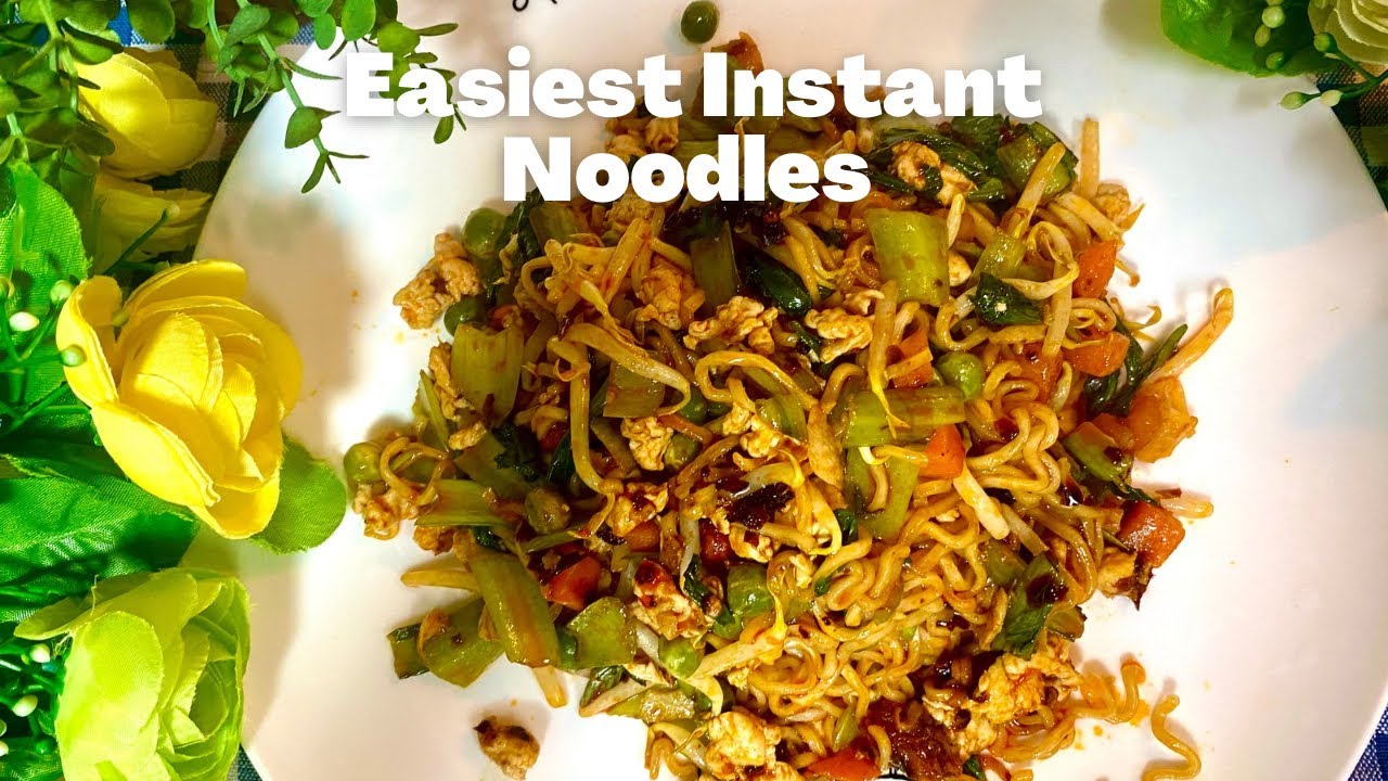 The Easiest Quick & Simple Instant Noodles | Su’s Cookbook