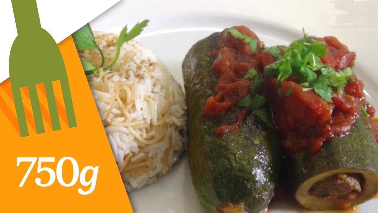 Recette de Courgettes farcies à l’orientale - 750g