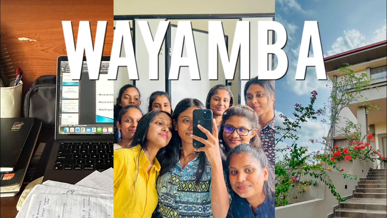 වයඹ කළමනාකරන පීටය🎓🤍 Assignment day #univlog #wayambauniversity
