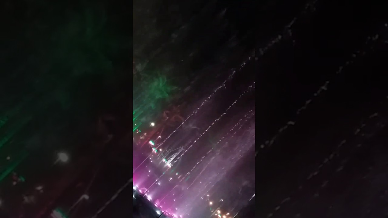 Dancing fountain at kuwait city