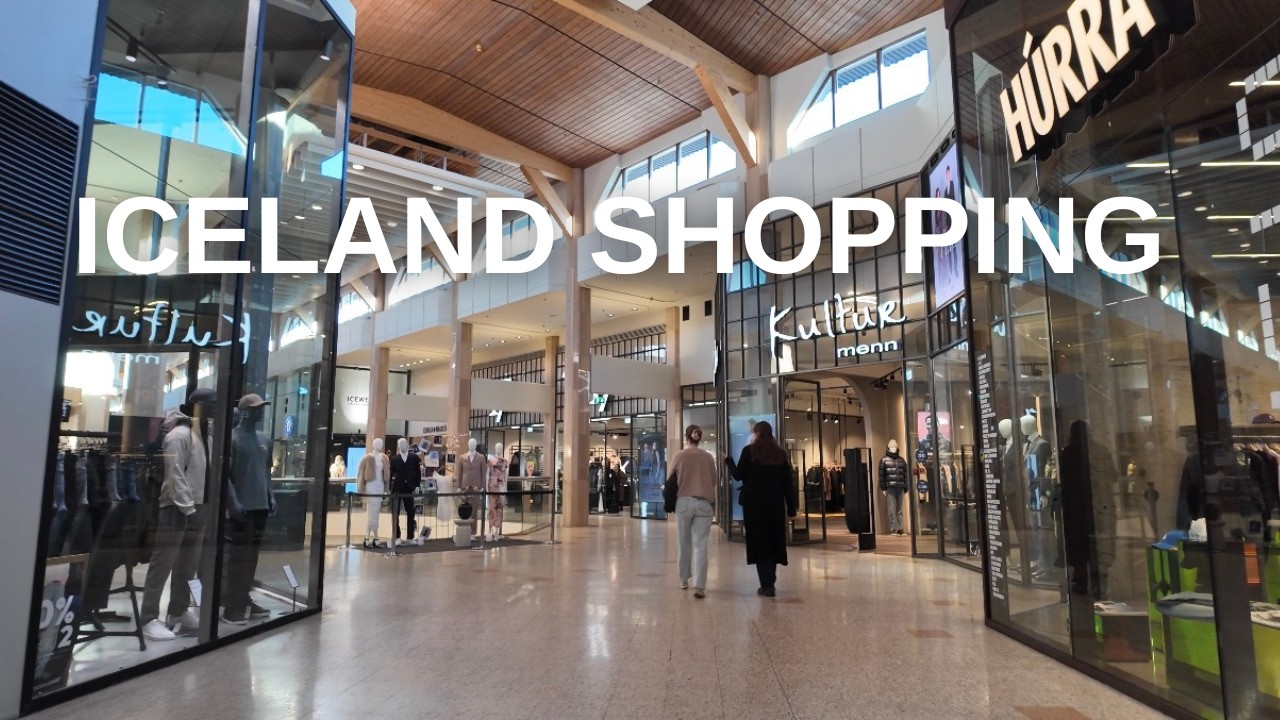What Shopping in Iceland Is Really Like 🇮🇸 | Kringlan Mall