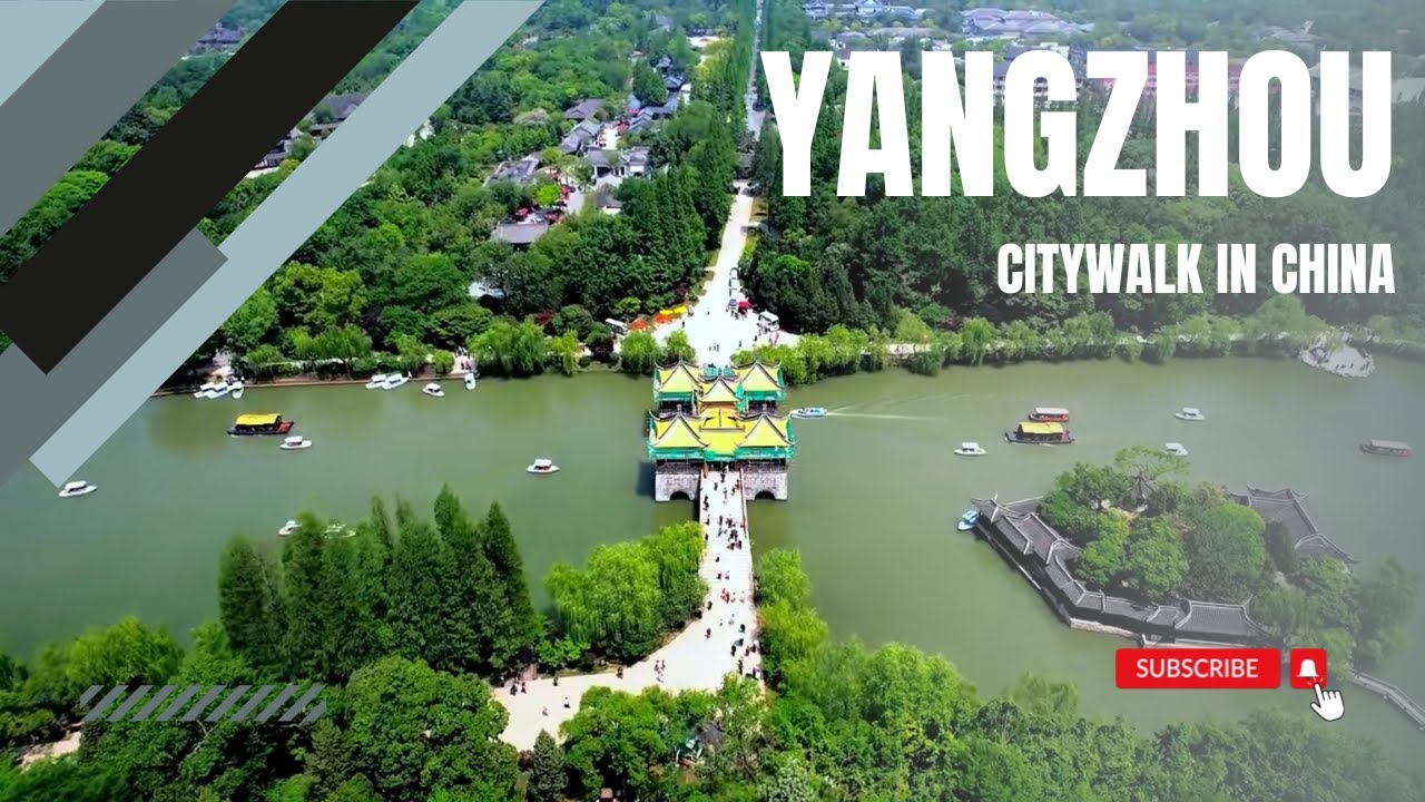 The most famous tourist attractions in Yangzhou, Jiangsu Province