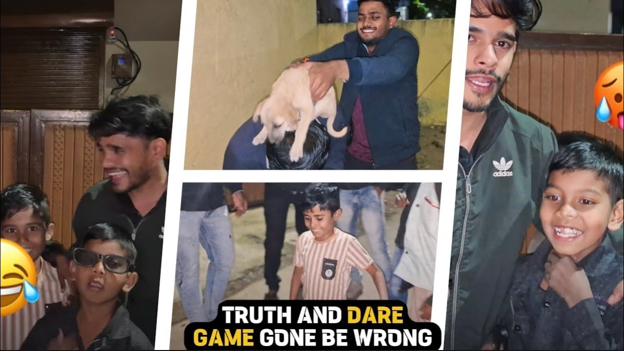Truth & Dare Challenge Gone Be Wrong 😱😂With Children Gang || Marathi Comedy Vlog 🤣 || Trio Vlog 03||