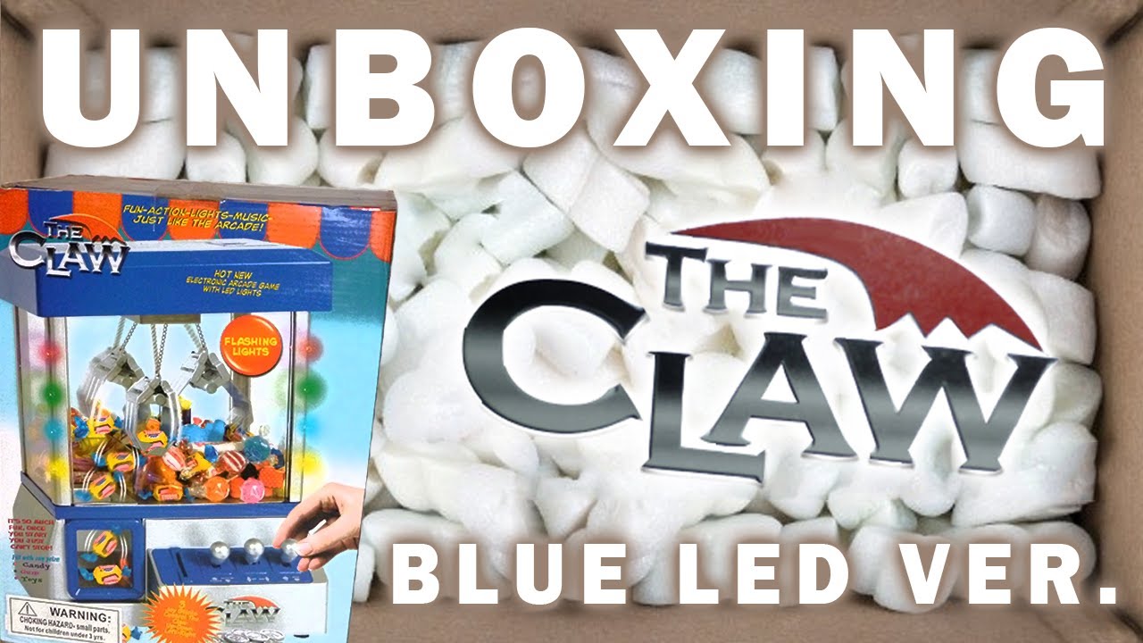 The Claw Candy Grabber Crane Toy Unboxing!