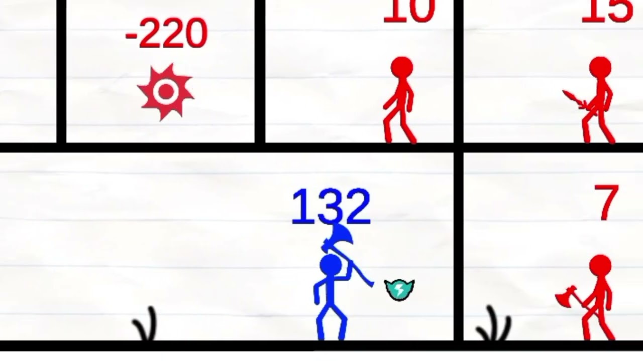 Stickman fighter level 529