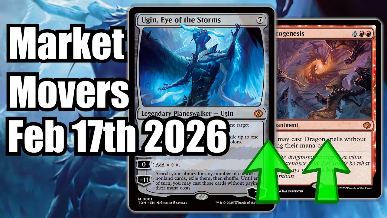 Главные события на рынке MTG — 17 февраля — Драконы снова в меню! Dracogenesis и Ugin, Eye of the...