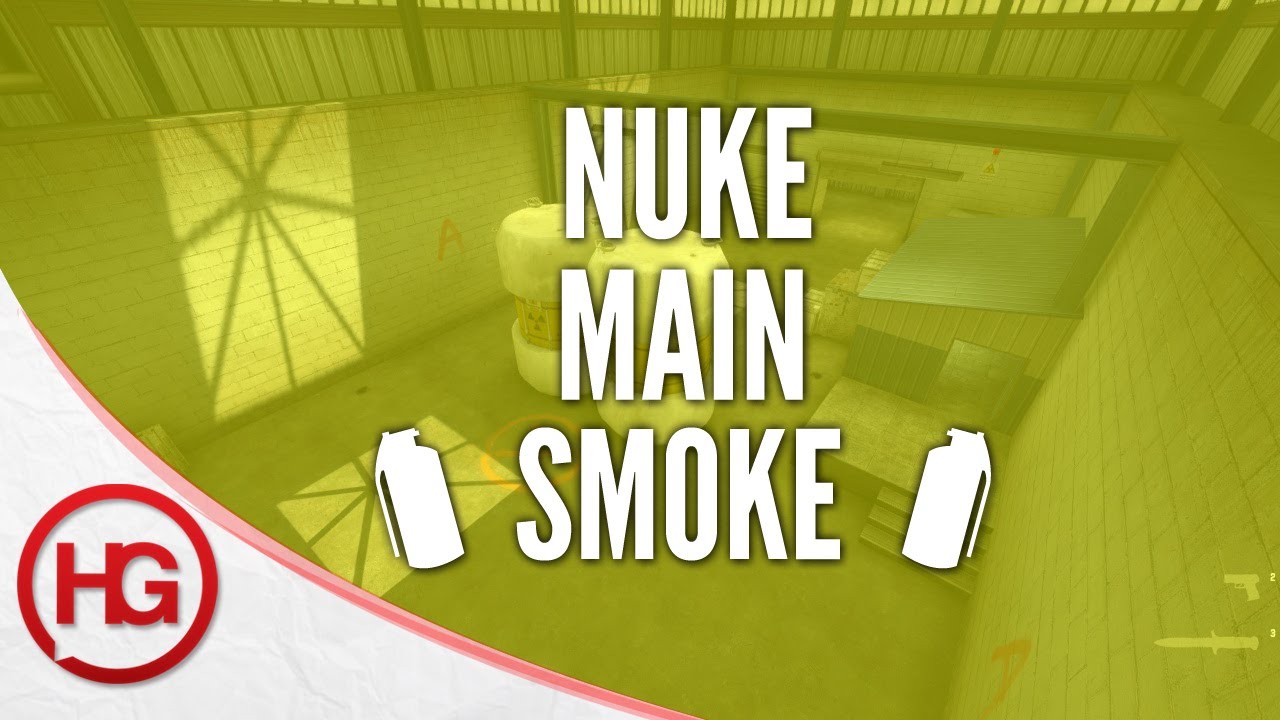 CS:GO Nade Spots - Nuke, Main Smoke