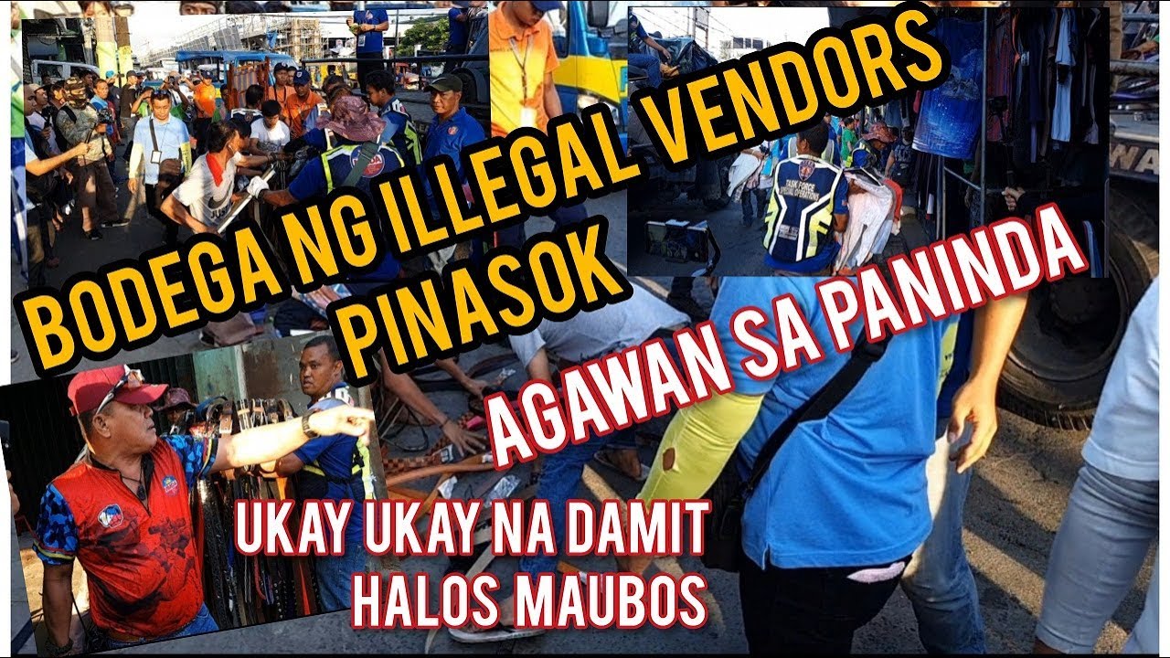 GINAWANG BODEGA NG MGA VENDORS, PINASOK! LAGAS ANG PANINDA. PASIG CLEARING OPERATION..