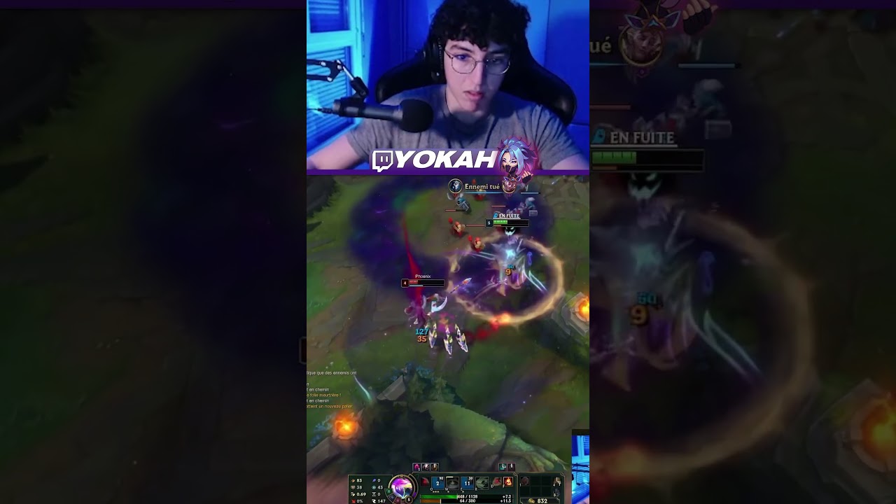 Twitch : Yokah #leagueoflegends #gaming #akali #twitch