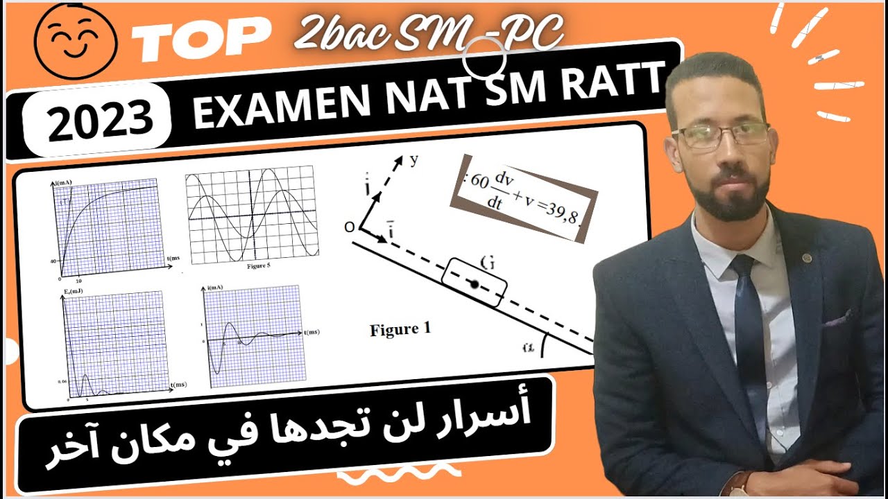 Examen national physique sm 2023 ratt partie 2– 2BAC (correction détaillée + astuces) Pr AITELAJIN