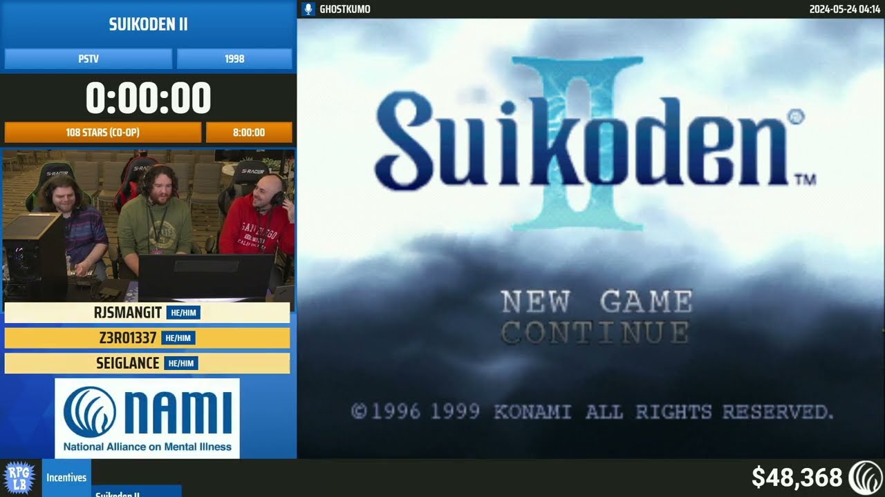 Suikoden II (108 Stars) by RJsmangit, Seiglance, Z3R01337 - RPG Limit Break 2024