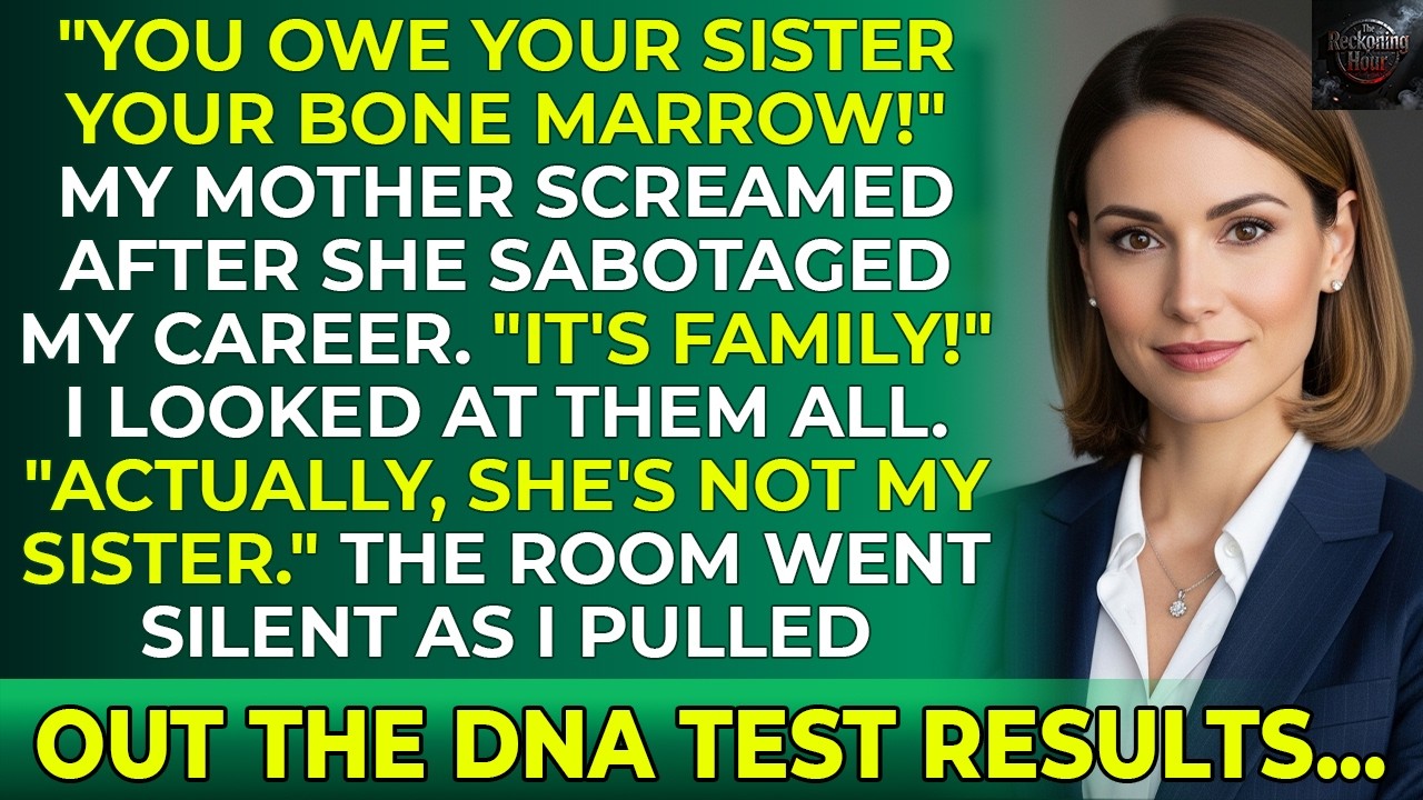 She's Not My Sister: I Refused to Donate Bone Marrow After She Ruined My Career