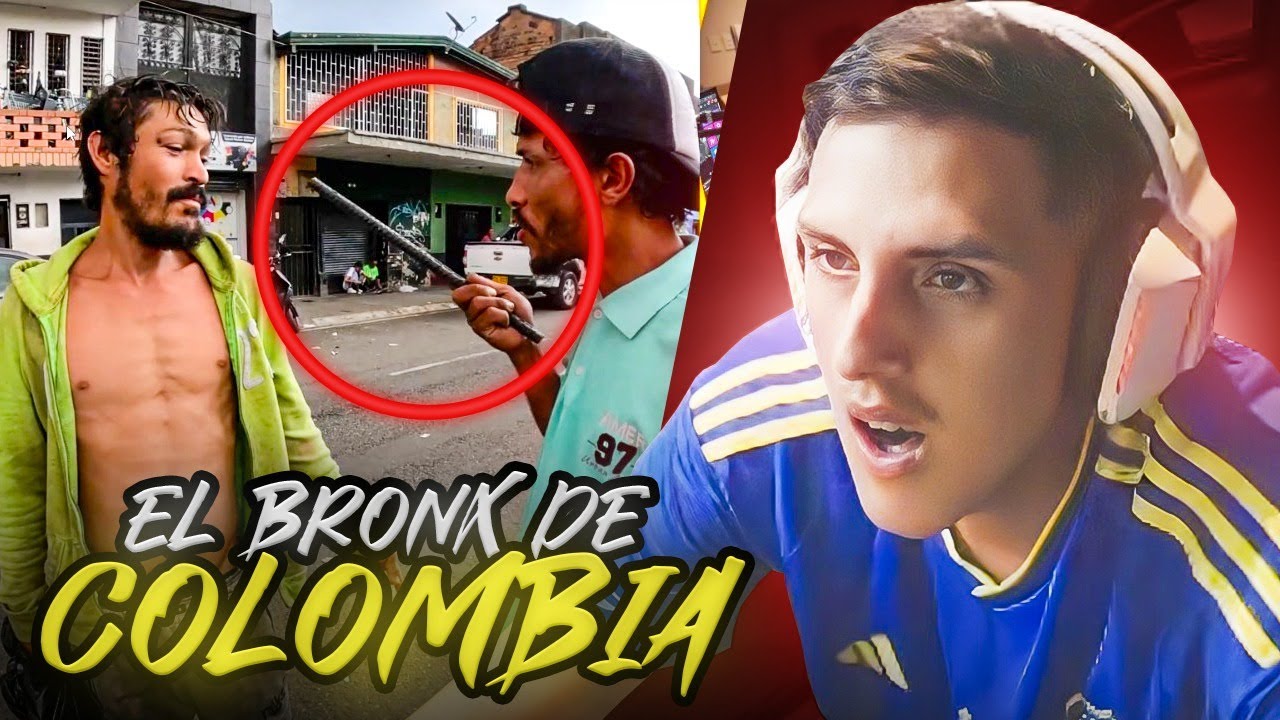 UN ITALIANO ENTRÓ al barrio MÁS PELIGROSO de COLOMBIA