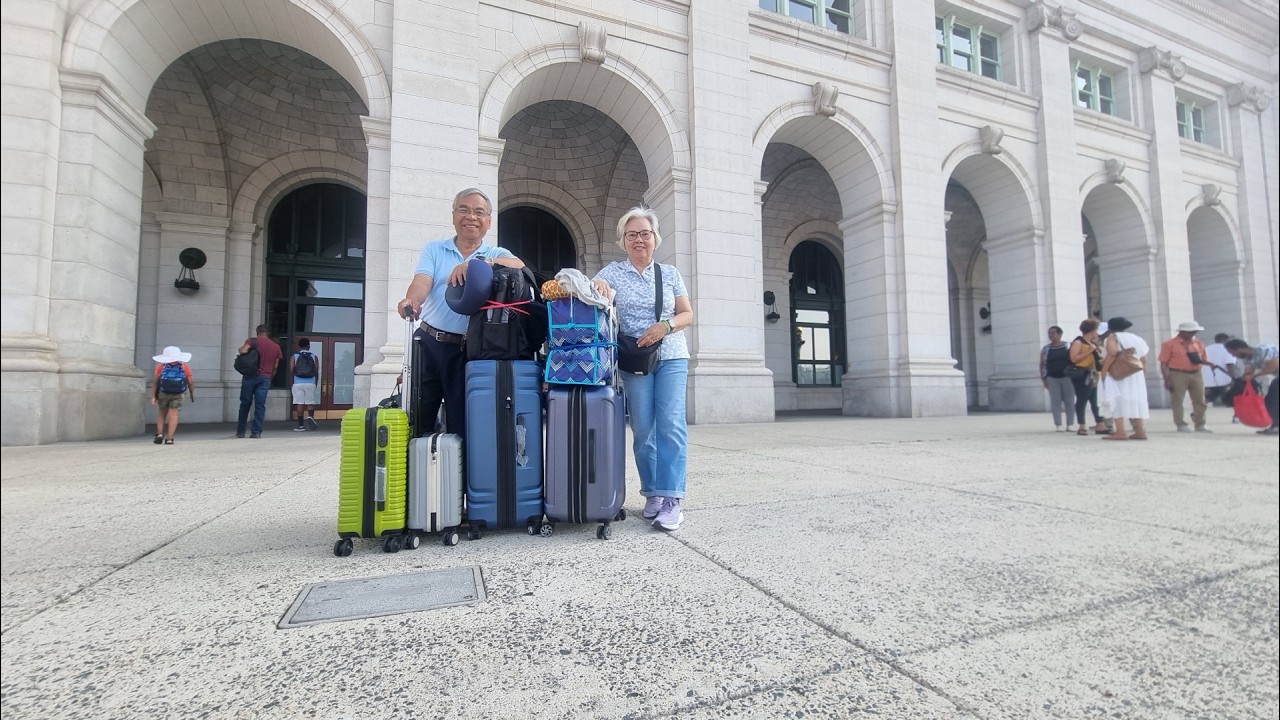 2024 08 05 Đi Xe Lửa Amtrak Từ Washington DC Đến Charlotte