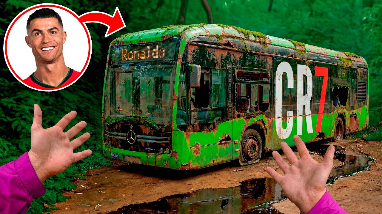 Starting & Test Driving RONALDO’s Abandoned BUS | POV Restarting