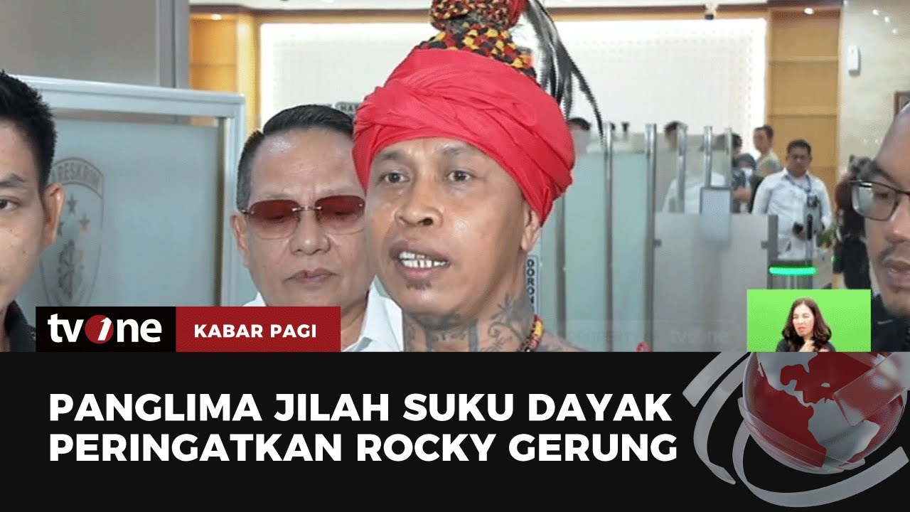 Tak Terima Jokowi Dihina Rocky Gerung, Panglima Jilah Datangi Bareskrim | Kabar Pagi tvOne