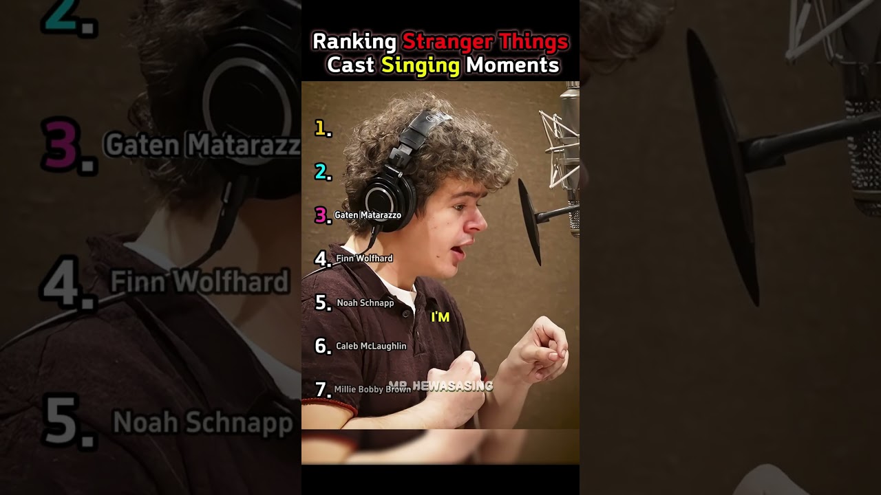 Ranking the Best Stranger Things Cast Singing Moments