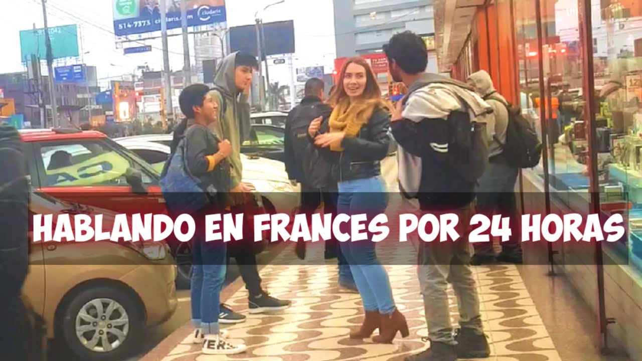 ¿Se puede SOBREVIVIR HABLANDO SOLO FRANCÉS en PERÚ todo un día? (cámara escondida)