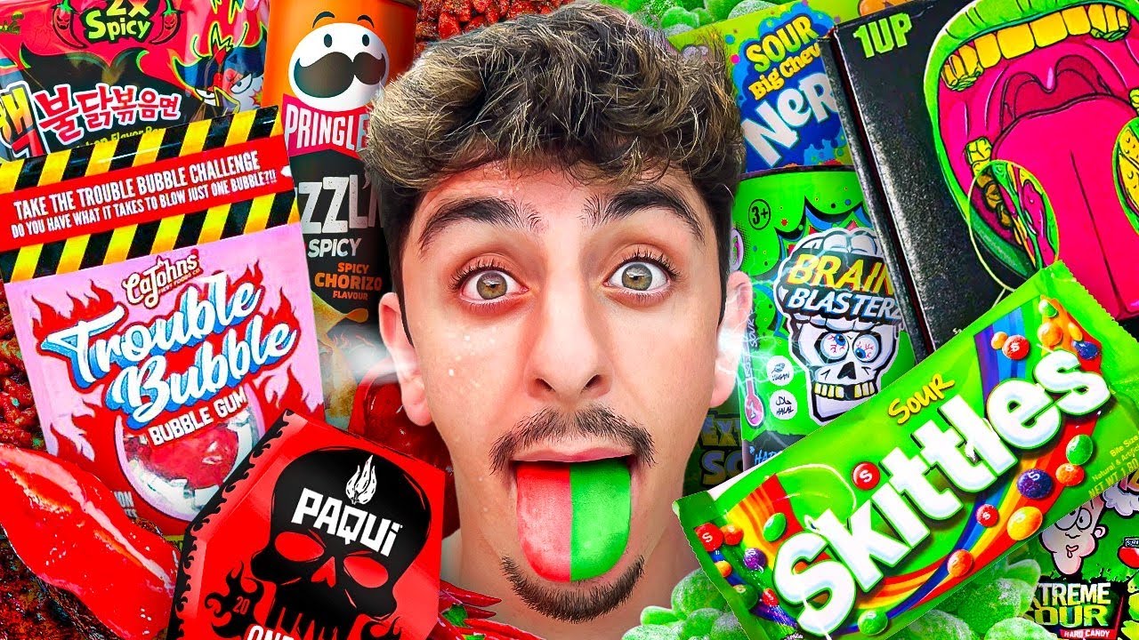 The Ultimate Spicy VS Sour Challenge