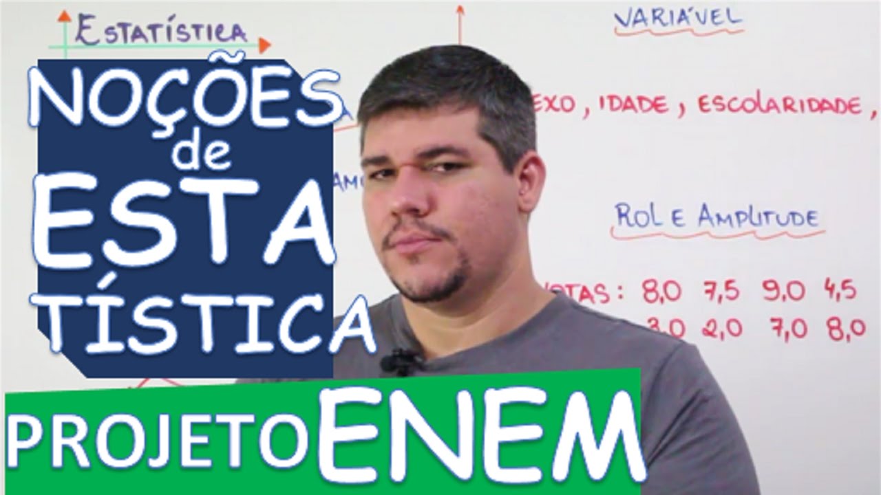 NO&Ccedil;&Otilde;ES DE ESTAT&Iacute;STICA: CONCEITOS INICIAIS (14/21)