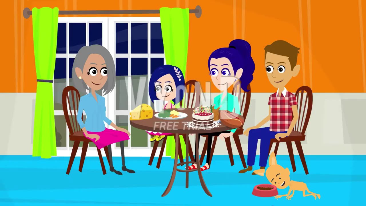 Dot Gets Grounded on Christmas on Vyond - Animated by Sonia Panda