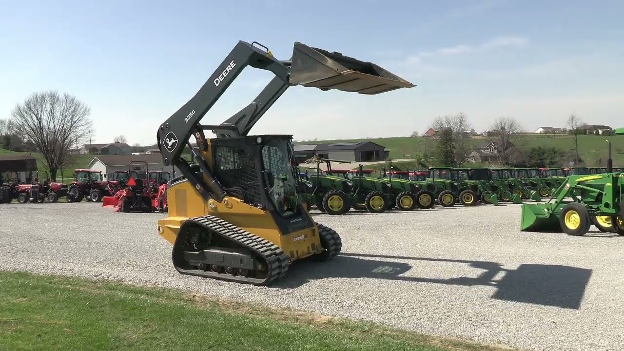 2021 Deere 325G Compact Track Loader! Loaded w/ Options! LOW HOURS! For Sale by Mast Tractor Sales
