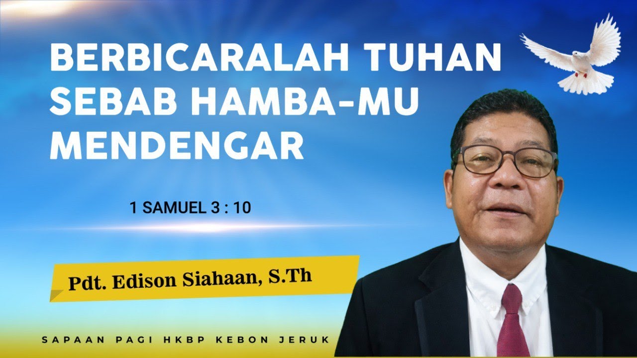 SAPA (SApaan PAgi) HKBP Kebon Jeruk (21 Januari 2026 ) | Berbicaralah Tuhan Sebab Hamba-Mu Mendengar