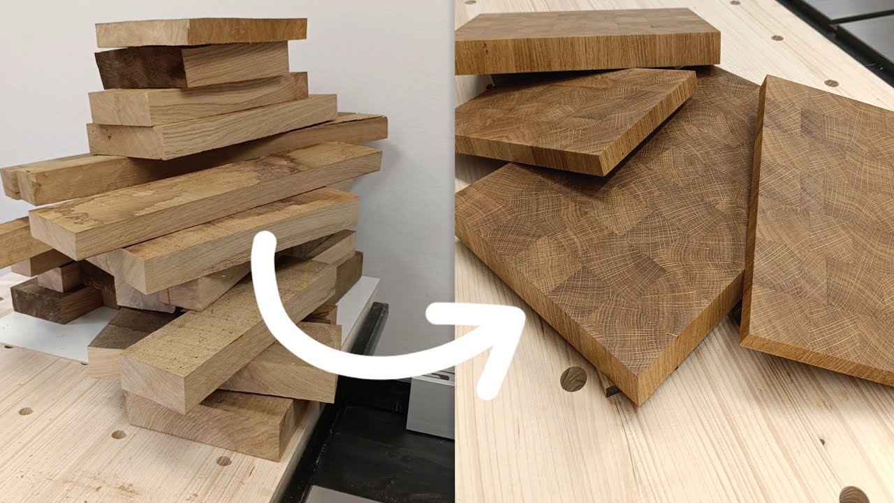 So kommt man Kostenlos oder G&uuml;nstig an Holz // Restholz verwerten + Schneidebrett bauen