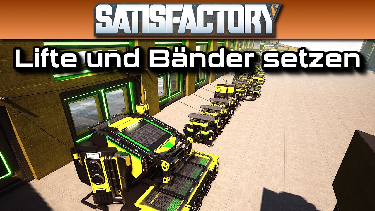 Satisfactory #518 - Bänder bis zum umfallen