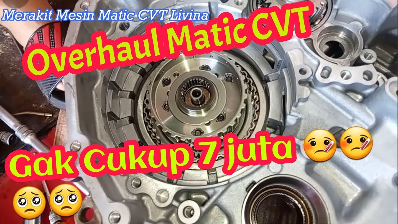 Cara Merakit Matic CVT Livina