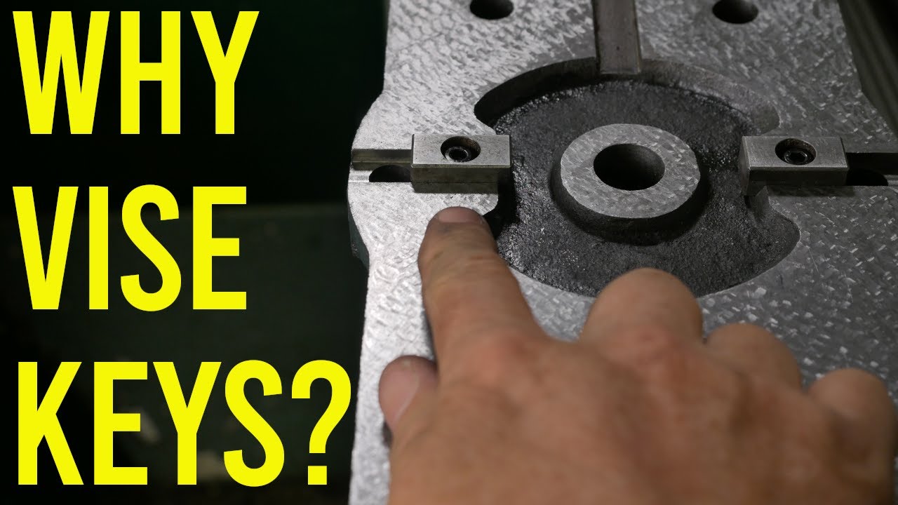Tweaking a machine vise to speed alignment. || RotarySMP
