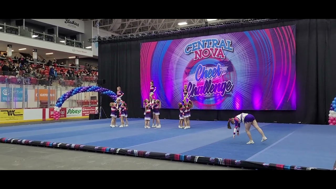 Scotia cheer all-stars Black Widow