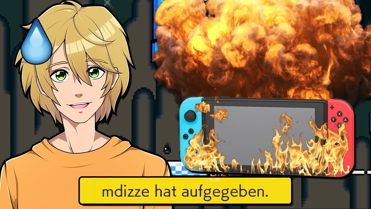 Maudados Switch stirbt in der Aufnahme! | Super Mario Maker 2