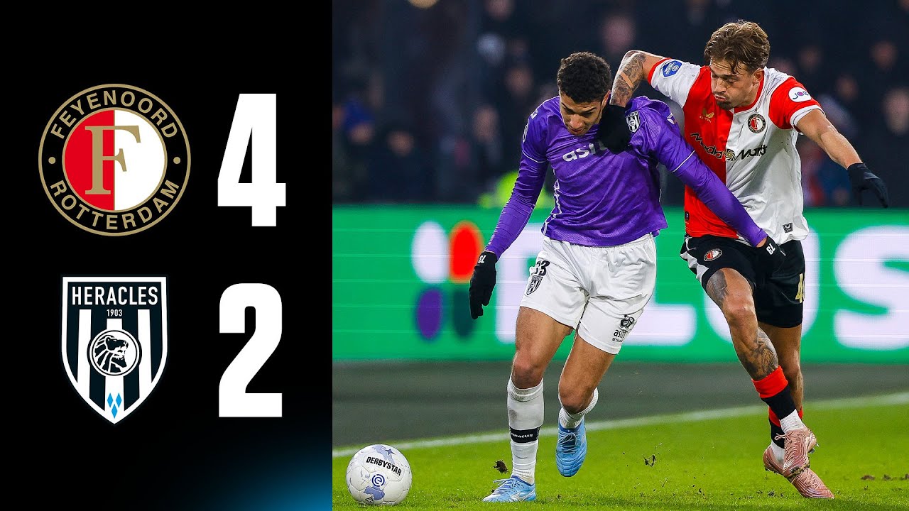 Feyenoord - Heracles Almelo | 25-01-2026 | Samenvatting