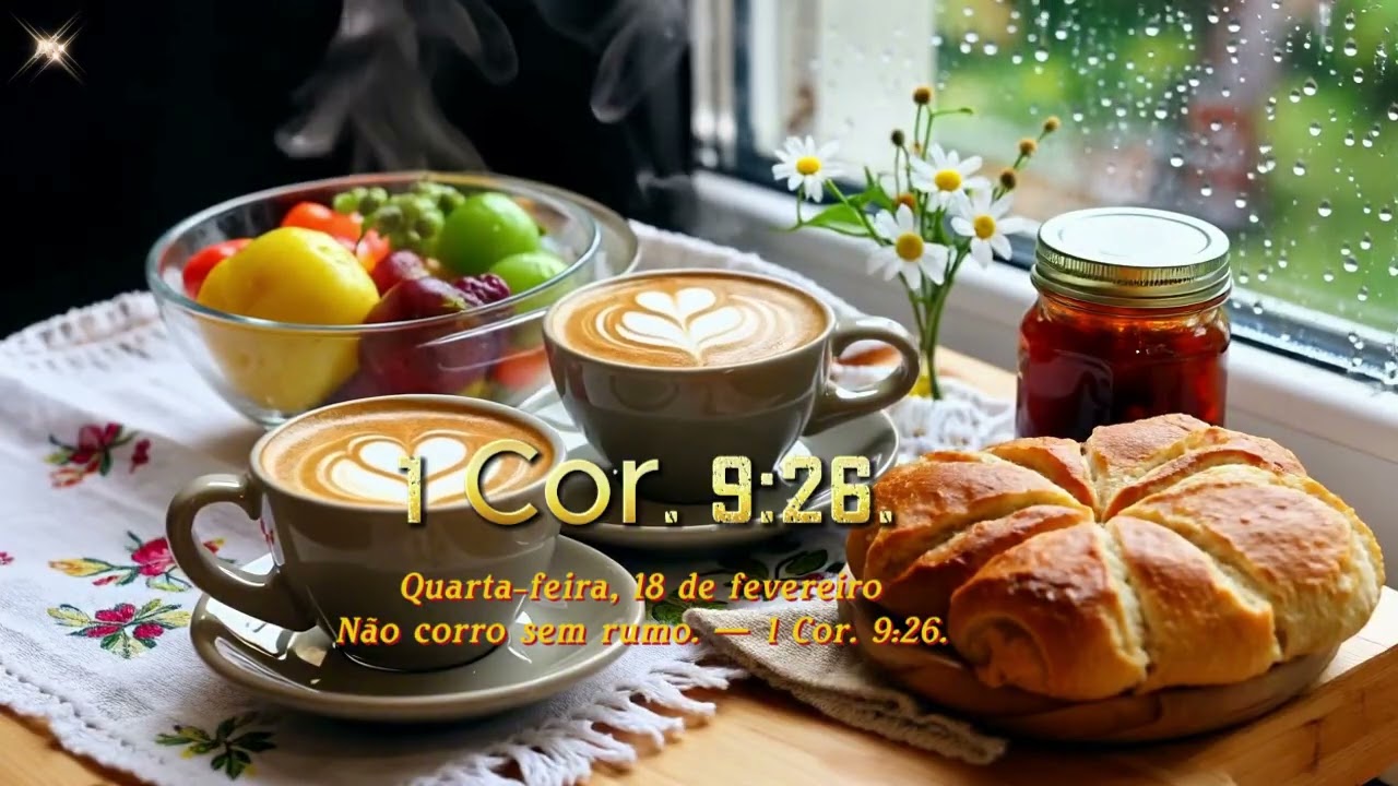 Quarta-feira, 18 de fevereiro.  Não corro sem rumo. — 1 Cor. 9:26.