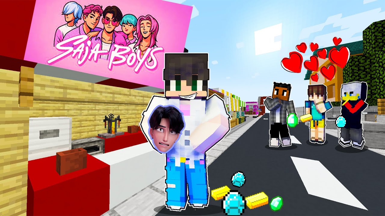 Became a SAJA BOYS to Prank my Friend in Minecraft! (Tagalog)