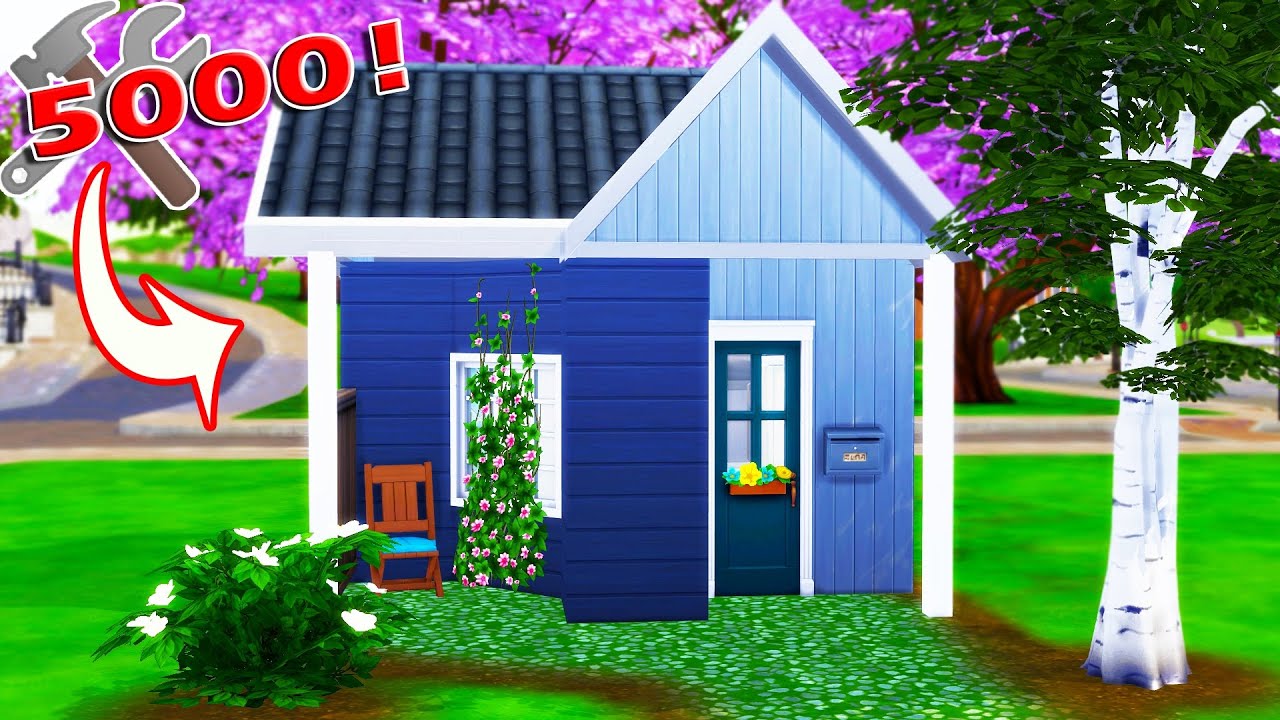 Försöker att bygga ett hus med 5000 simdaler!  | The Sims 4 ⚒️