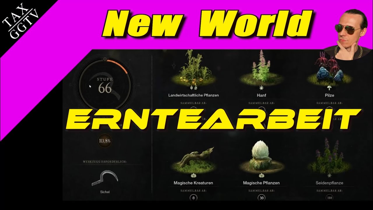 New World - Erntearbeit