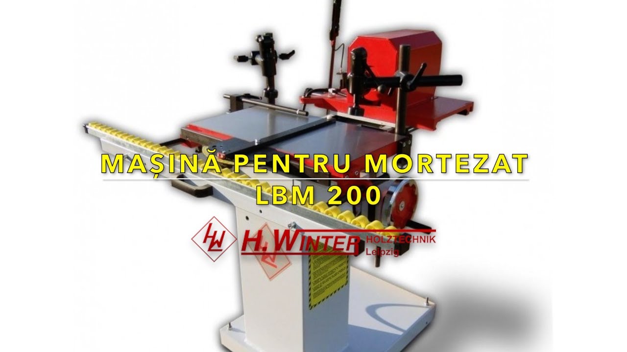 Masina pentru mortezat WINTER HOLZTECHNIK LBM 200