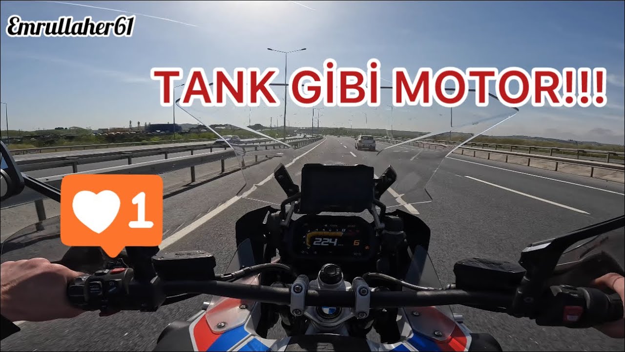 İLK DEFA R 1250 GS KULLANDIM #s1000rr #gs1250