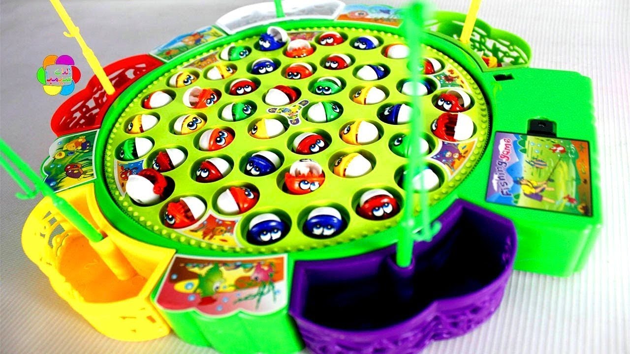 اكبر لعبة صياد السمك الحقيقية الجديدة للاطفال العاب صيد الاسماك بنات واولاد biggest fishing game toy