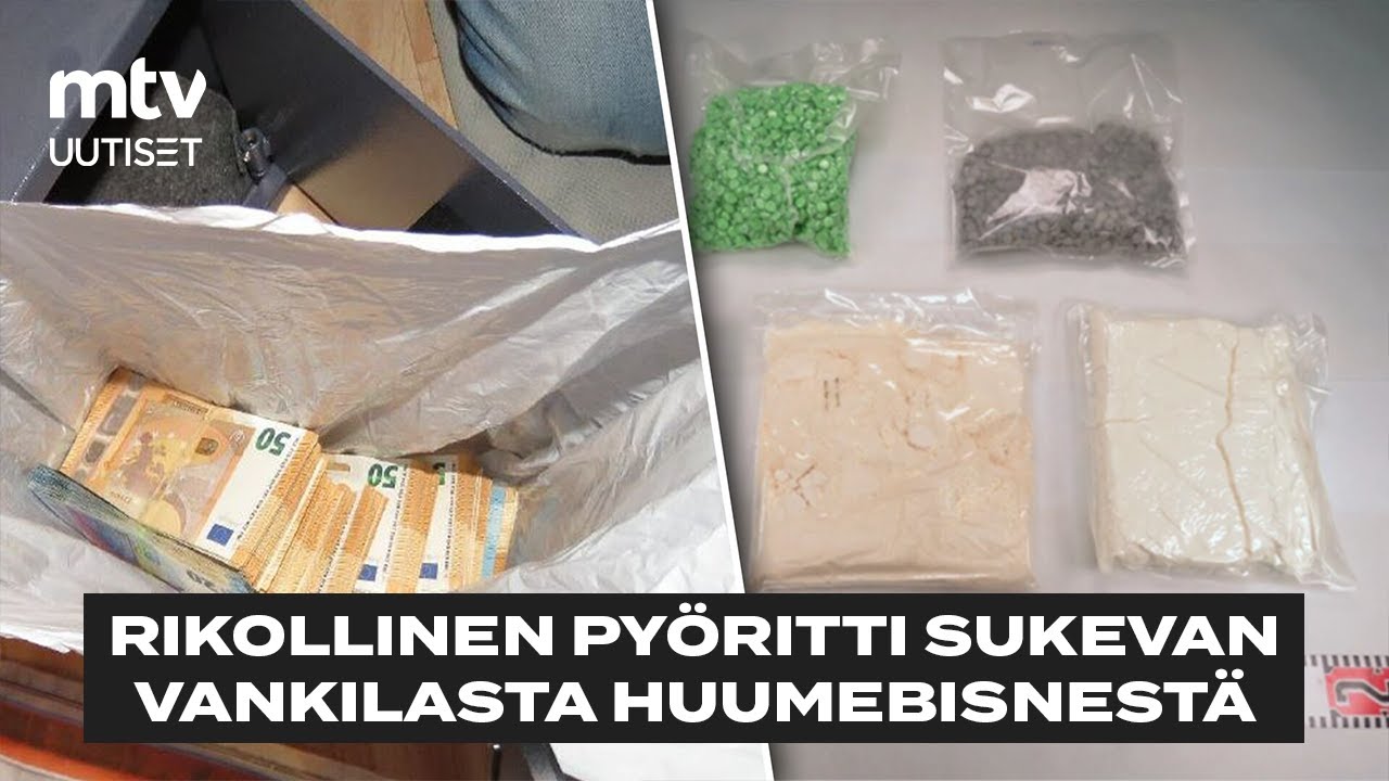 Syyte: Rikollinen py&ouml;ritti Sukevan vankilasta miljoonien huumebisnest&auml;