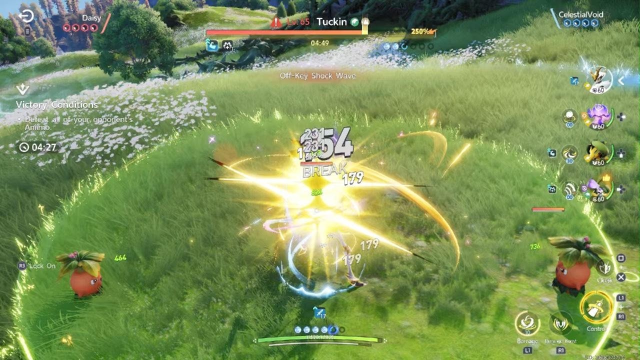 Aniimo PS5 Daisy Lvl 65 clear (Disgusting 3 Stack Tuckin team)