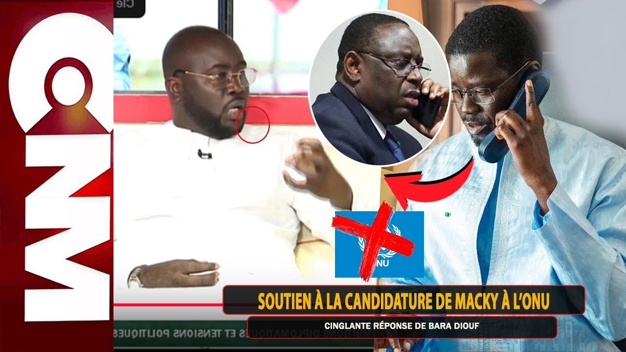 Soutien à la candidature de Macky à l’ONU : Cinglante réponse de Bara Diouf «Si jamais le Sénégal… »