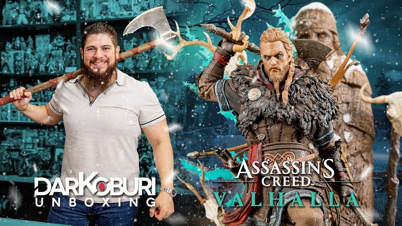 Assassins Creed Valhalla: Animus Eivor - Pure Arts Figures - Darkoburi Unboxing