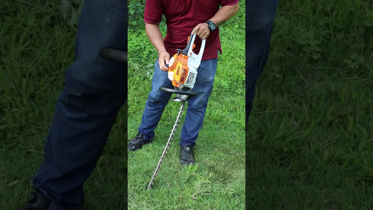 Podador Stihl HS 45 - Buenas herramientas y maquinaria facilitan el trabajo