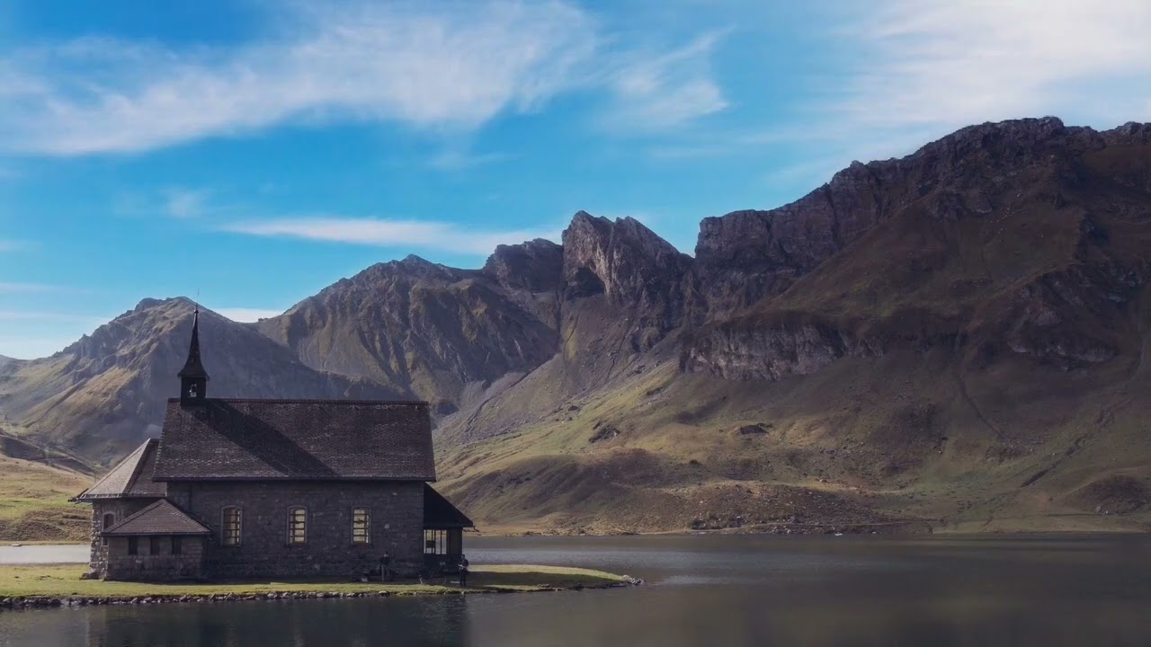 Ontspannende muziek - Mooi landschap - Zachte muziek die hart en geest kalmeert - Rustgevende muziek